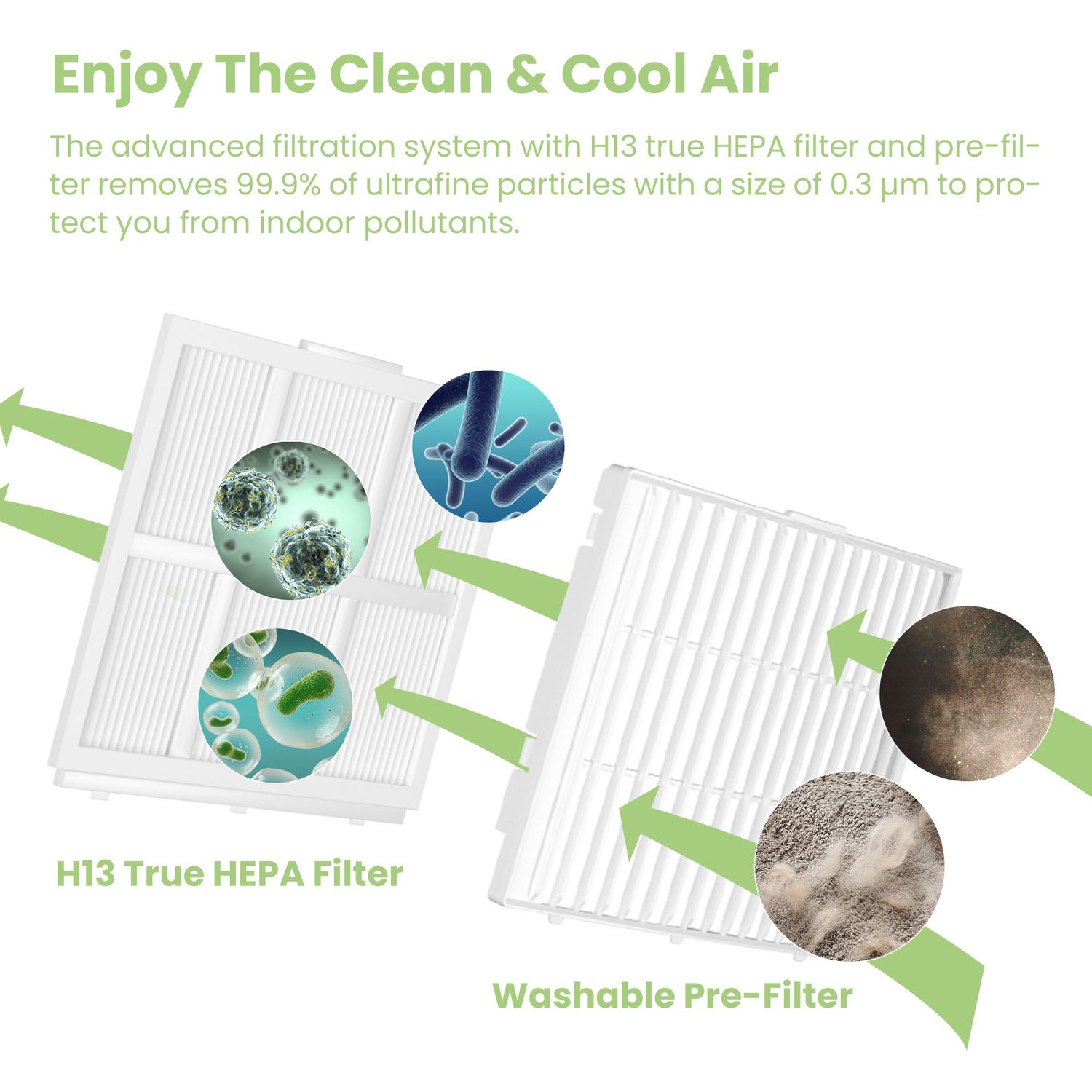DUO air filtration system