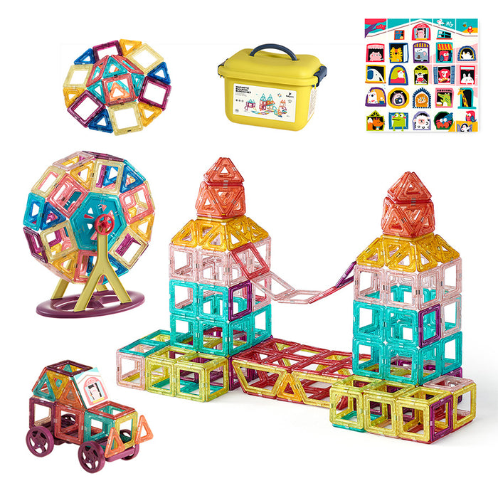 Bc Babycare Magnetic Building Blocks 113 pcs