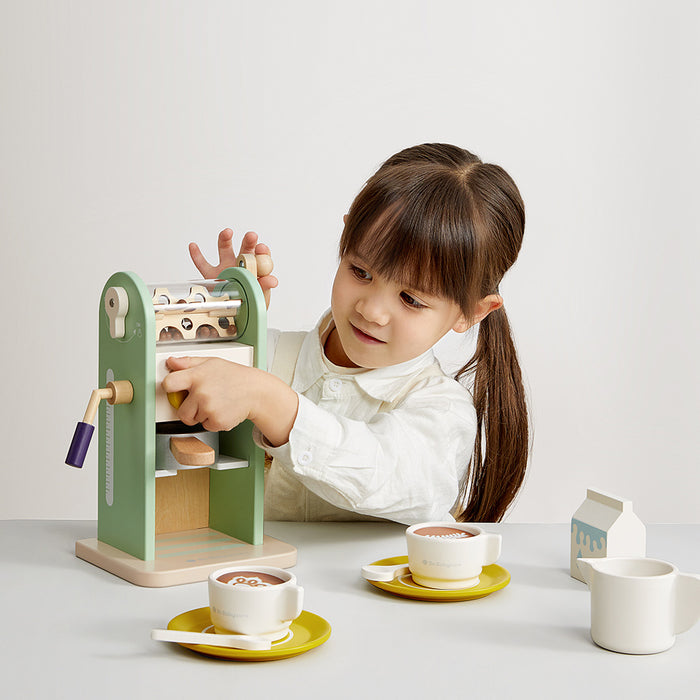 Bc Babycare 10 Pcs Coffee Maker Toy Set