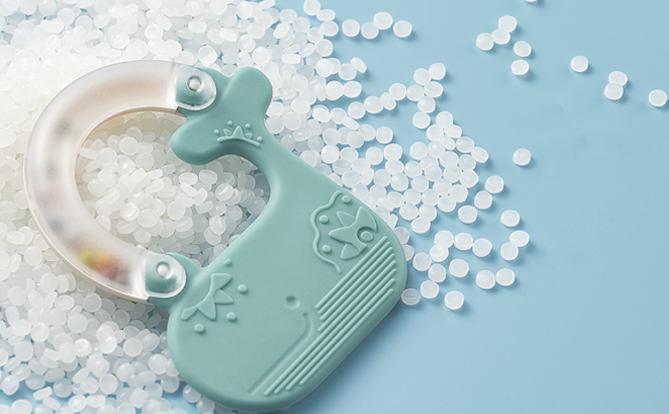 Bc Babycare Ensemble de hochets et jouets de dentition pour bébé (10 pièces)
